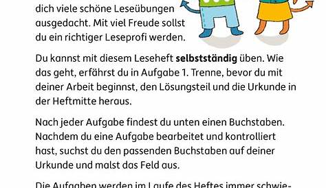 Grundschule Unterrichtsmaterial Deutsch Lesestrategien mit Text Lesen