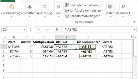 Excel Tipps & Tricks #03: Tabelle in eine Formel-Ansicht umschalten