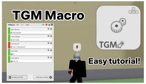 TGM Gaming Macro скачать на Windows бесплатно