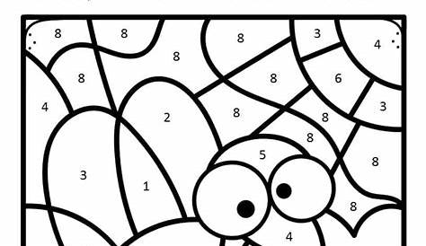 Free Thanksgiving Color by Number Printables Thrifty Homeschoolers