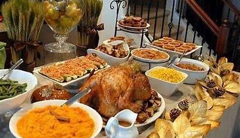 Thanksgiving Dinner Buffet Ideas