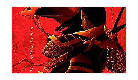 auction.howardlowery.com: Disney THE ART OF MULAN Out-of-Print Art Book
