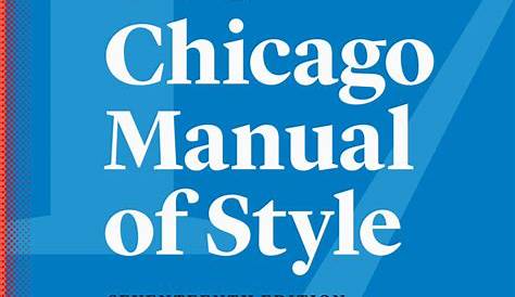 The Chicago Manual Of Style 17Th Edition Pdf