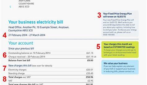 How To Read Your Electric Bill - Vrogue