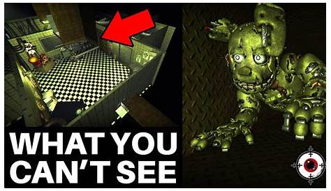 What FNAF The Glitched Attraction Hides Off Camera in the FNAF 3 Escape