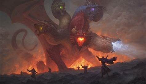 Classic Dungeons & Dragons creature Tiamat comes to Magic: The