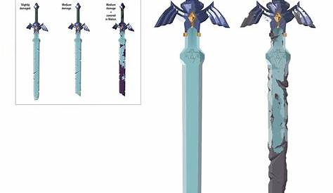 FULLY ASSEMBLED Zelda - Sheath for Master Sword - Breath of the Wild