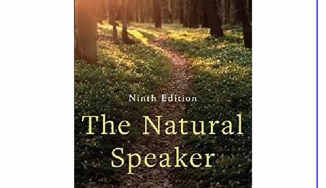 The Natural Speaker 9Th Edition Pdf