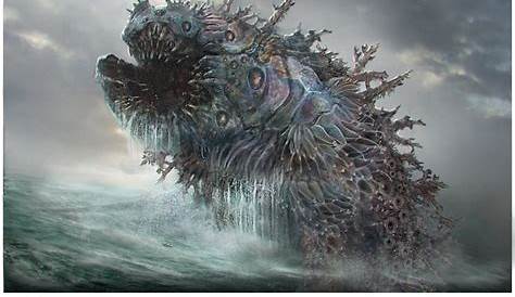 Sea Monster lineart by AbelPhee on DeviantArt