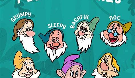 List of the 7 Dwarfs Names in Snow White