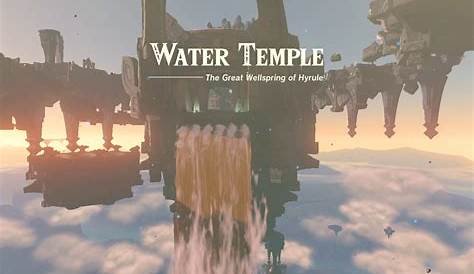 Zelda: Tears Of The Kingdom: Water Temple Walkthrough - All Puzzle