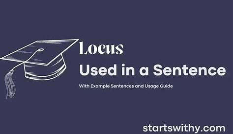 Locus – Meaning, Definition and Examples - Sri Chaitanya Infinity Learn