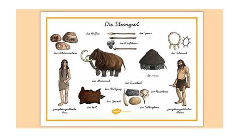 Tiere der Steinzeit für Kinder - Montessori-Ideen.de