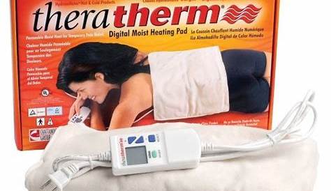 Theratherm digital moist heat pad, shoulder/neck (23"x20") - Walmart.com