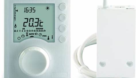 Thermostat Sans Fil Pour Chaudiere Gaz Delta Dore Programmable Chaudière