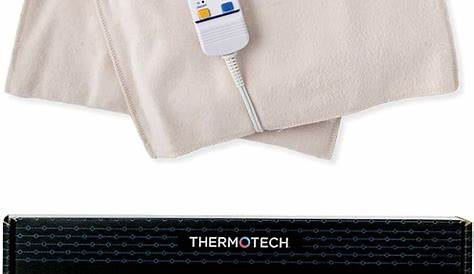 Thermotech Automatic Digital Moist Heating Pad Heating Pad, Beige