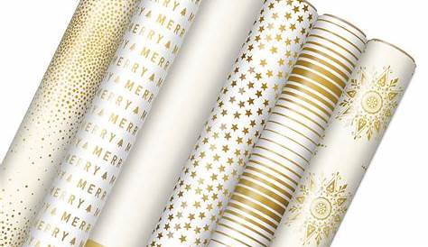Thick Bright Gold Metallic Diagonal Stripes Wrapping Paper | Zazzle.co.uk