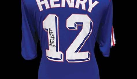 Thierry Henry France Sports Training Jersey (Blue-White) | Fruugo US