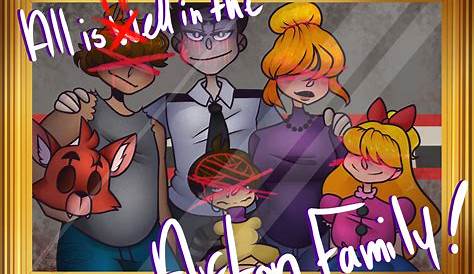 My depiction of the Afton family : fivenightsatfreddys