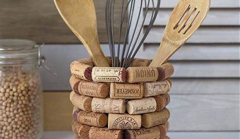 22 Creative Wine Cork Crafts – Sunlit Spaces | DIY Home Decor, Holiday