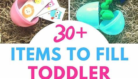Things To Put In Easter Eggs For Toddlers 50 Side That Aren't Candy! Mrs Happy