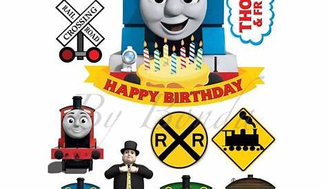 Thomas and Friends Topper Cake Birthday / Birthday Cake Decoration