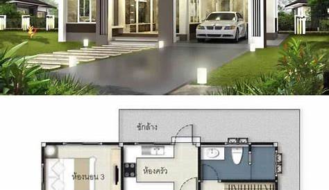 Three Bedroom Bungalow Floor Plan