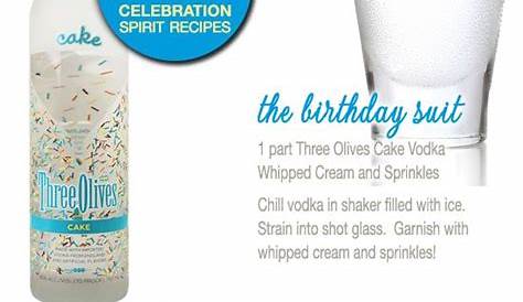 Cake N' Cola - Three Olives Vodka | Recipe | Vodka recipes, Berries