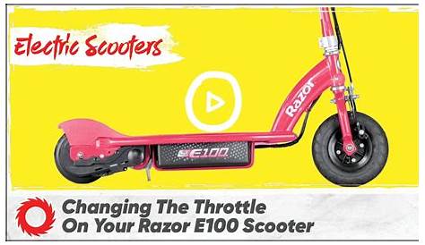 Razor E100 Electric Scooter Parts - ElectricScooterParts.com