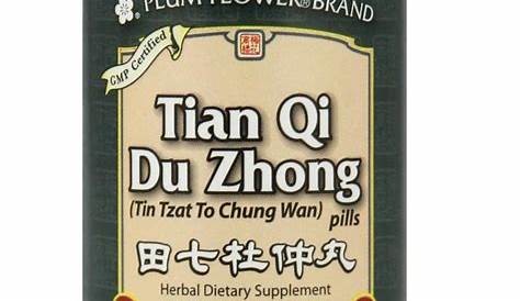 Tian Qi Du Zhong Wan - Lower Back Support | Best Chinese Medicines
