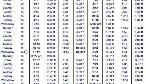 Tide Times and Tide Chart for Westport