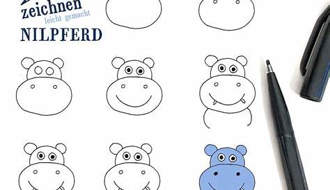 Tiere malen und zeichnen - Einfache Anleitungen für Kinder | Tiere