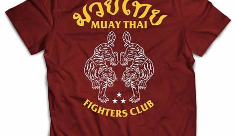 "Muay Thai Men Kickboxing Tiger - Toi Muay Thailand Classic T-Shirt" T