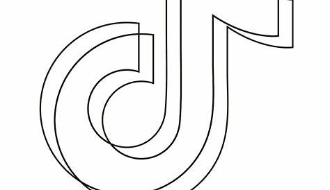 printable tiktok logo coloring pages - Been No Big E-Journal Photogallery