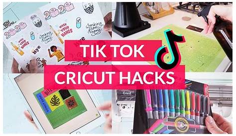 Cricut Tik Tok Hacks Part 1 - YouTube