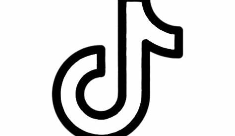 Tiktok logo negro - Iconos Social Media y Logos