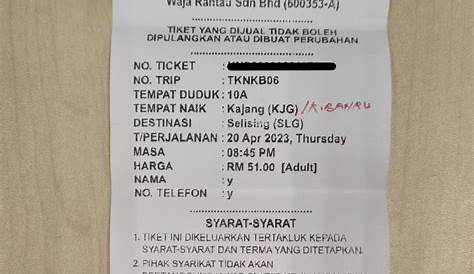 Tiket Bas Ke Muar Johor - Jude-has-Kelly