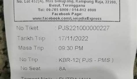 Jadual & Harga Tiket Bas Ke Kelantan - SemakanMY