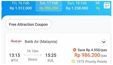 Tiket Pesawat Murah Batam Jakarta - 08114498282 - Rajanya Tiket Online