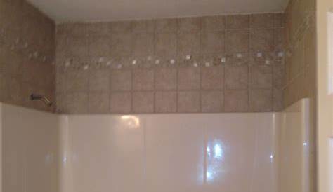 Tile Above Fiberglass Shower Surround