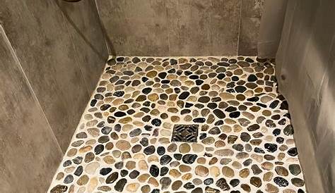 Tile Shower Ideas Pebble Floor Natural Stones