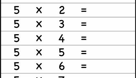 Best 25+ 5 times table ideas on Pinterest | 2 times table games, Maths