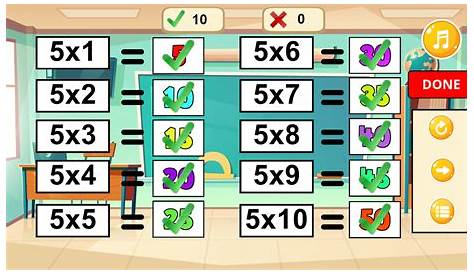 Times tables multiplication games - qustbar