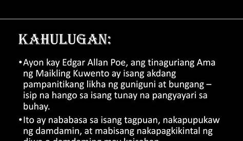 Tinaguriang Ama Ng Maikling Kwentong Tagalog - pinas lumaki