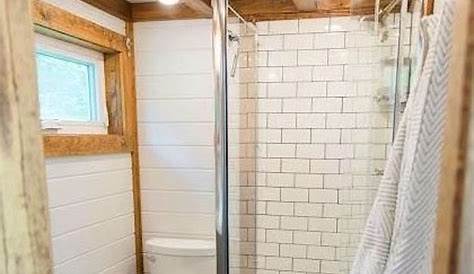 40+ FANTASTIC TINY HOUSE ON WHEELS DECOR IDEAS | Tiny house bathroom
