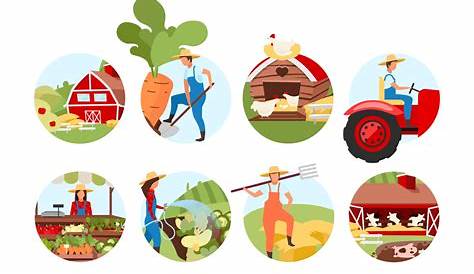 dibujos animados sobre la agricultura - Brainly.lat