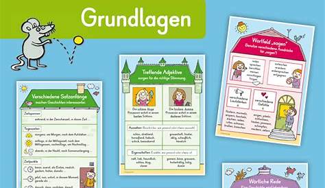 Gute Geschichten schreiben - Merkplakate für den Deutschunterricht