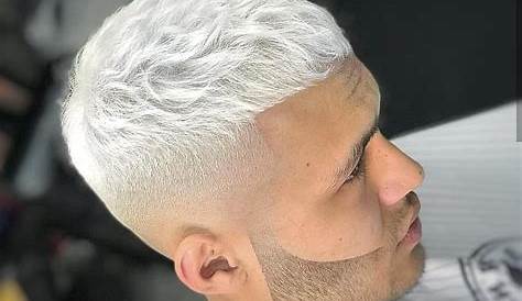 Titanium Platinum Hair Men Gray On A Young Person Looks Unique Cut Styles In 2019