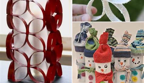 Christmas Ornaments from Toilet Paper Rolls - Recycling Center