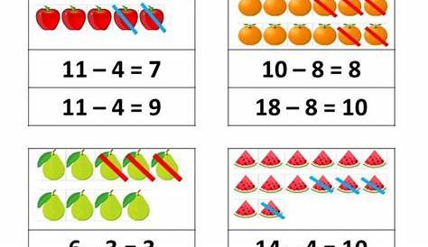 Latih Tubi Matematik (Tolak) Language: English Grade/level: Preschool